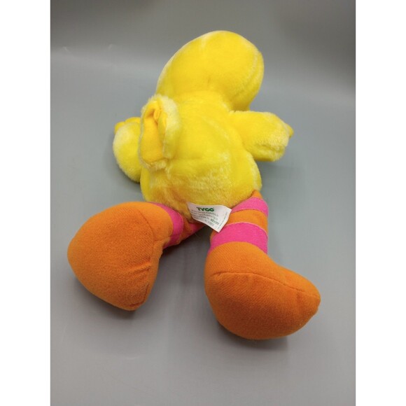 Vintage 1997 TYCO SESAME STREET 10” Tickle Me BIg Bird Laughing Talking Plush!! - Picture 6 of 11